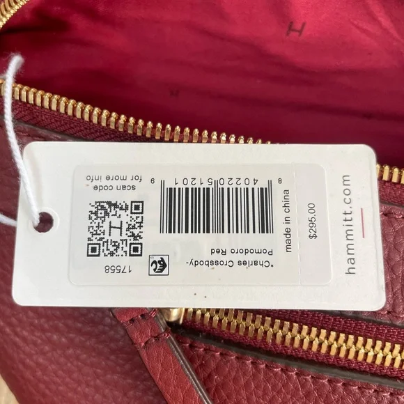 NWT $295 Hammitt Charles Leather Crossbody Belt Bag - Picture 5 of 11